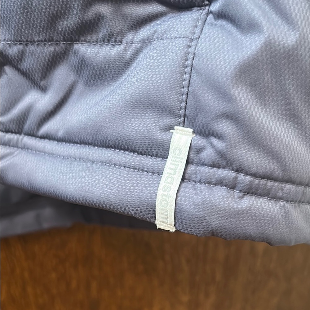Adidas Gray Performance Quilted Winter Jacket - Picture 4 of 6